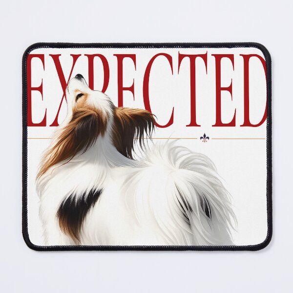 Item preview, Compensation Expected – Elegant Papillon Dog | Premium Minimalist Dog Lover T-Shirt designed and sold by PapillonArtStudio.