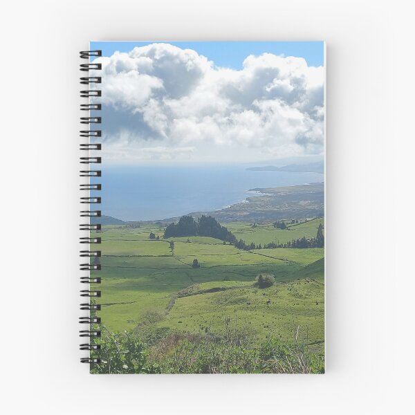 Item preview, The photograph shows the view of the lush green island of Sao Miguel in the Azores archipelago. designed and sold by Knock on my door.