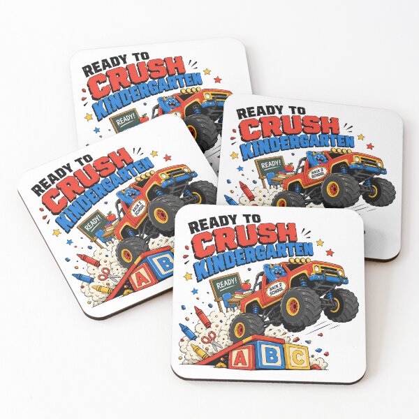 Item preview, Ready To Crush Kindergarten Monster Truck First Day designed and sold by chattsuede.
