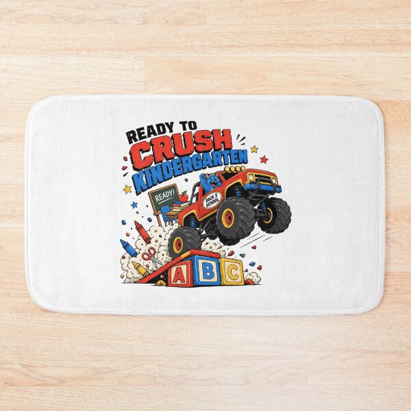 Item preview, Ready To Crush Kindergarten Monster Truck First Day designed and sold by chattsuede.