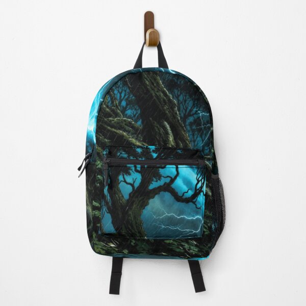 Item preview, Epic Moody Dark Forest Lightning Storm Thunderstorm designed and sold by Nexus Space.