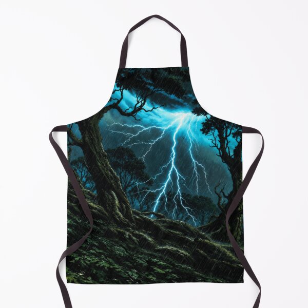 Item preview, Epic Moody Dark Forest Lightning Storm Thunderstorm designed and sold by Nexus Space.