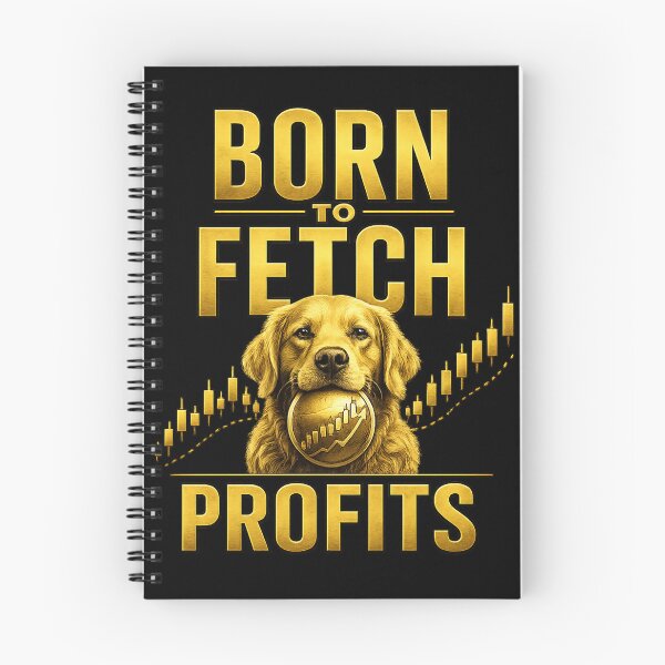 Item preview, Born to Fetch Profits Funny Trading Dog Golden Retriever T Shirt designed and sold by PipForgeStudio .