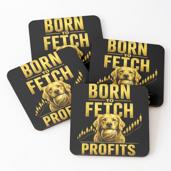 Item preview, Born to Fetch Profits Funny Trading Dog Golden Retriever T Shirt designed and sold by PipForgeStudio .
