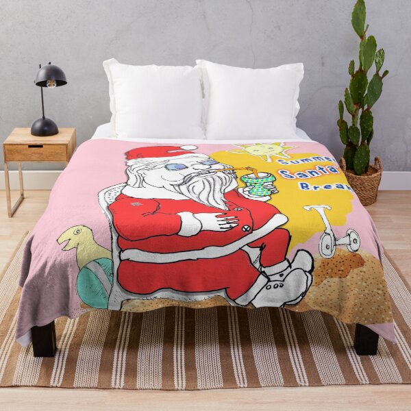 Item preview, Santa Summer Break (Drawing by ACCI)  designed and sold by VanyssaGraphics.
