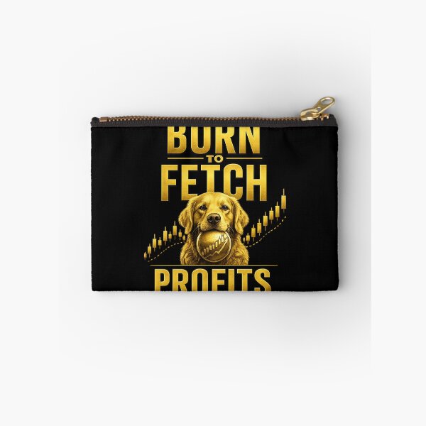Item preview, Born to Fetch Profits Funny Trading Dog Golden Retriever T Shirt designed and sold by PipForgeStudio .