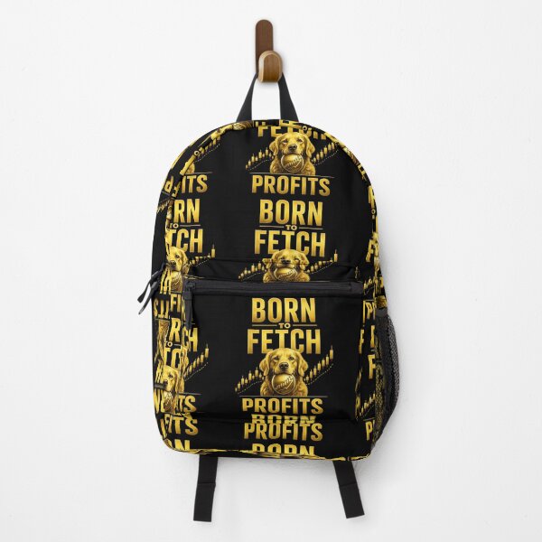 Item preview, Born to Fetch Profits Funny Trading Dog Golden Retriever T Shirt designed and sold by PipForgeStudio .
