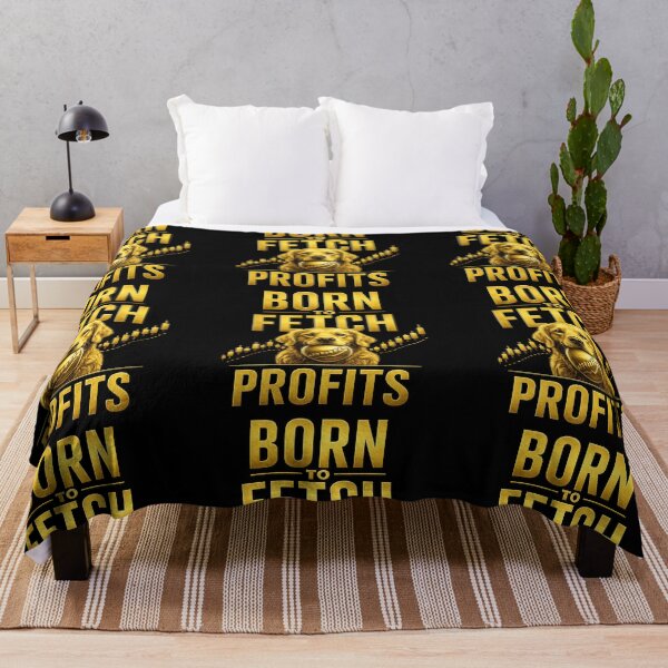 Item preview, Born to Fetch Profits Funny Trading Dog Golden Retriever T Shirt designed and sold by PipForgeStudio .