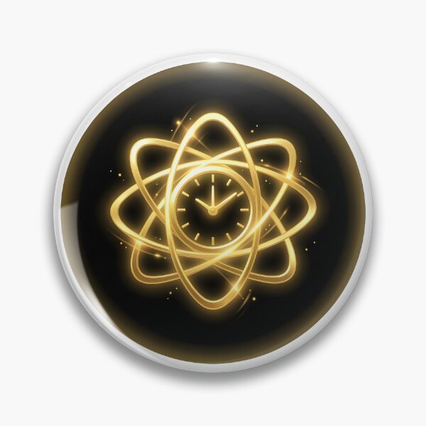 Item preview, Golden Time Dilation Symbol | Glowing Relativity Physics designed and sold by simaso.