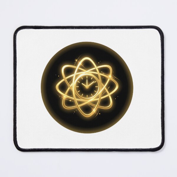Item preview, Golden Time Dilation Symbol | Glowing Relativity Physics designed and sold by simaso.