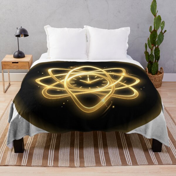 Item preview, Golden Time Dilation Symbol | Glowing Relativity Physics designed and sold by simaso.
