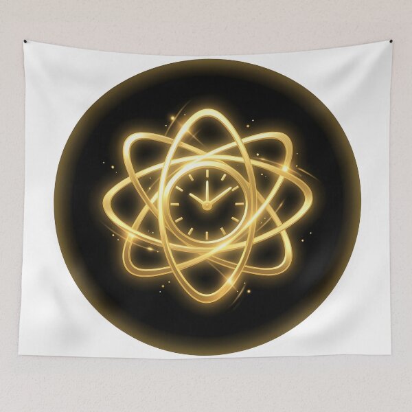 Item preview, Golden Time Dilation Symbol | Glowing Relativity Physics designed and sold by simaso.