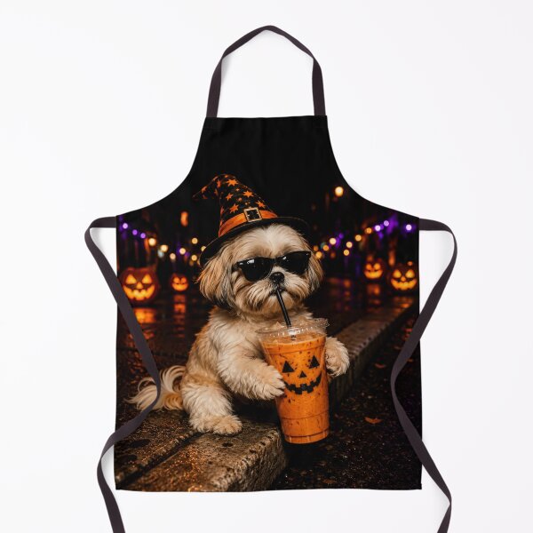 Item preview, Goldendoodle Halloween Coffee Pumpkin Spooky Dog Fall designed and sold by Artbyrome.