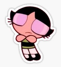 Buttercup Powerpuff Girls Sticker