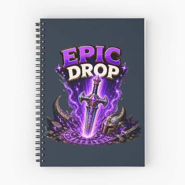 Item preview, Epic Drop – Fantasy Magic Sword RPG Gamer Loot Design designed and sold by PXEpic.