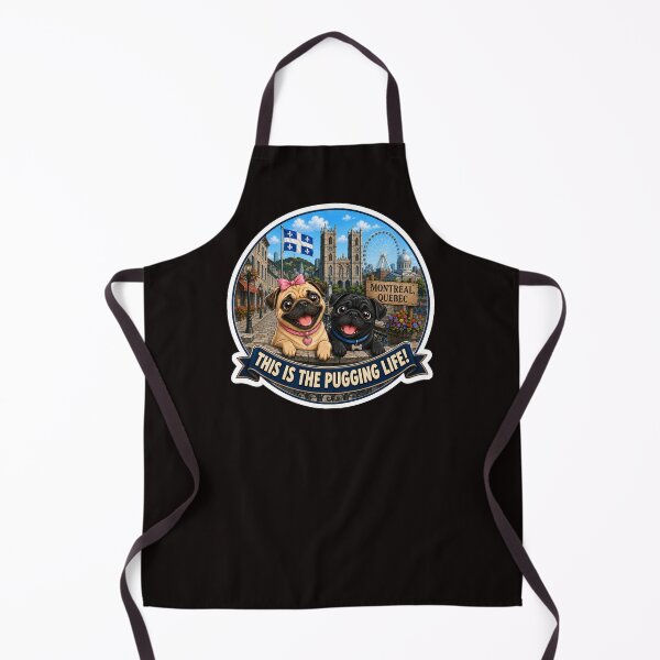 Item preview, Montreal Quebec, The PUG LIFE, Pugging Life designed and sold by MargaritaGRL.
