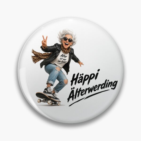 Item preview, Happy aging, birthday present designed and sold by ABCrazyShop.