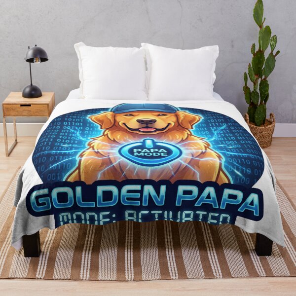 Item preview, Golden Papa Mode Activated designed and sold by zoughlal.