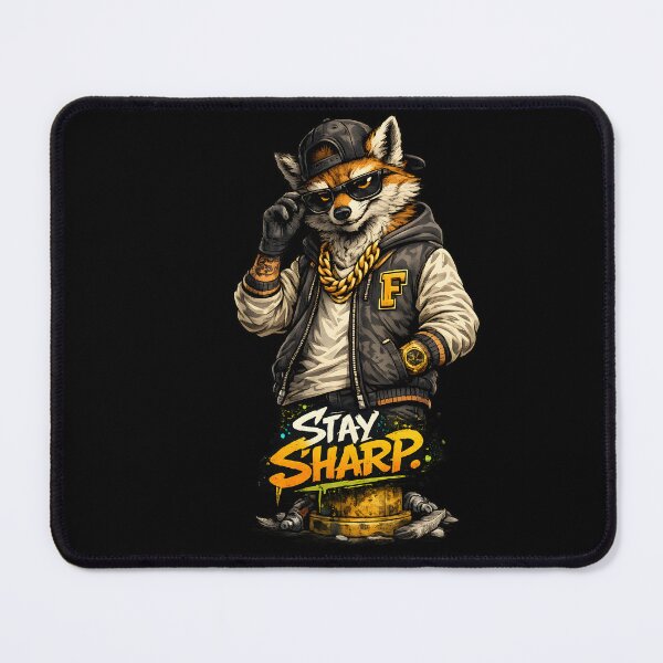 Item preview, Fox "Stay Sharp" designed and sold by Svetrovnia - Street Style.