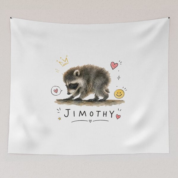 Item preview, Jimothy Raccoon - Seattle Short Spine Raccoon designed and sold by Gbriel3.
