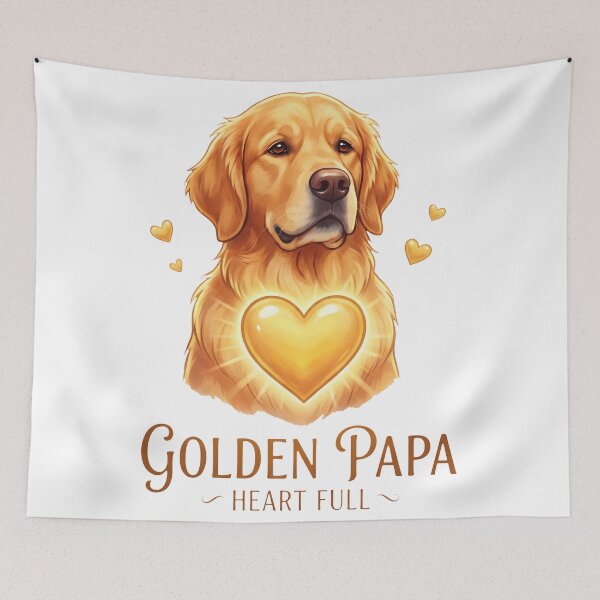 Item preview, Golden Papa Heart Full designed and sold by zoughlal.