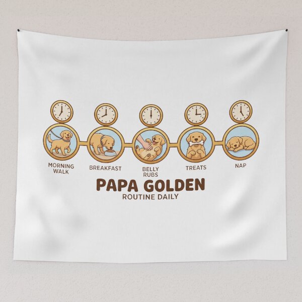 Item preview, Papa Golden Routine Daily designed and sold by zoughlal.