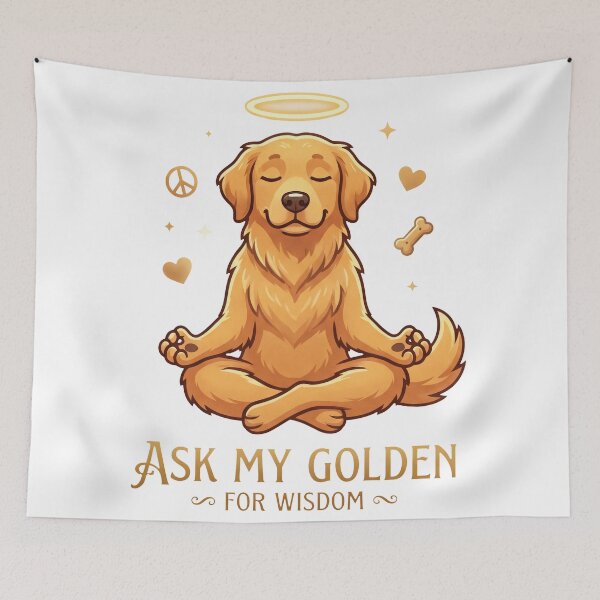 Item preview, Ask My Golden For Wisdom designed and sold by zoughlal.