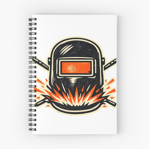 Item preview, Welder Welding Helmet Sparks Bold Retro Emblem designed and sold by eignvalue.