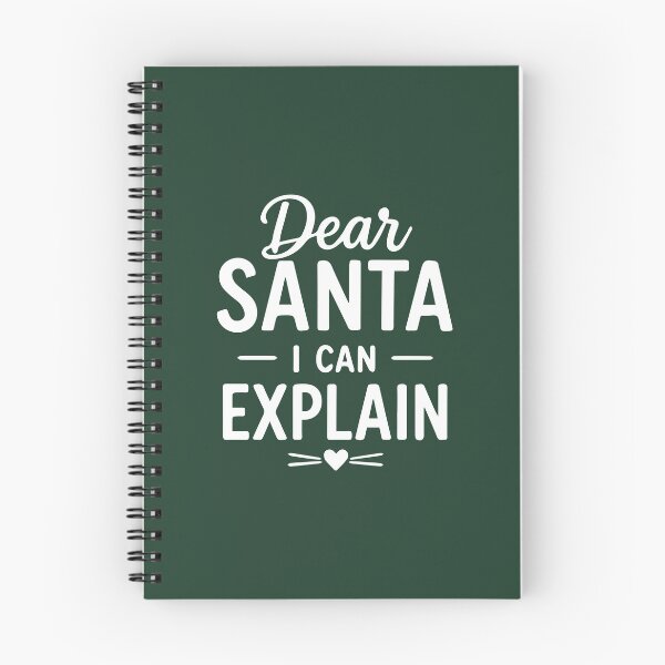Item preview, Christmas Dear Santa I Can Explain – Festive Holiday Art designed and sold by Tklezardesigns.