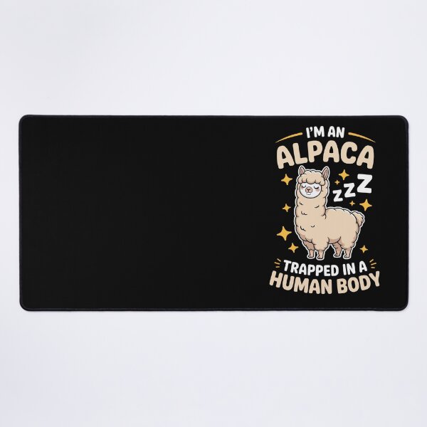 Item preview, I’M AN ALPACA TRAPPED IN A HUMAN BODY designed and sold by jkrphoto.