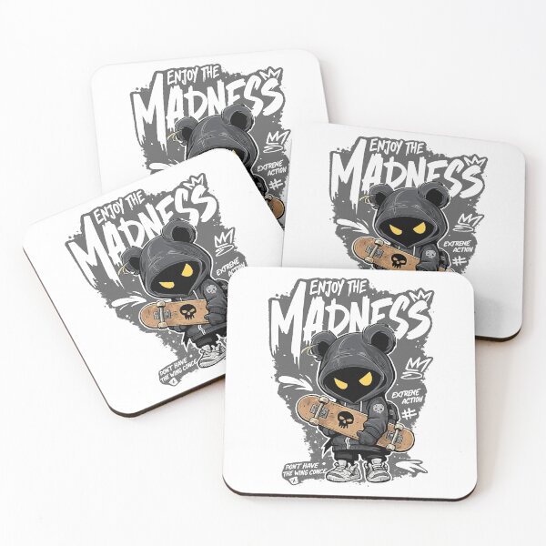 Item preview, Enjoy the Madness | Cute Dark Skateboard Streetwear Graphic designed and sold by EnjoyBuddy.