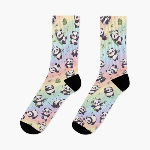 Item preview, Super Cute Kawaii Pandas designed and sold by FunFitsFactory.