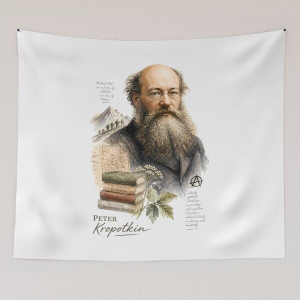 Item preview, Peter Kropotkin designed and sold by Sarcastic designs.