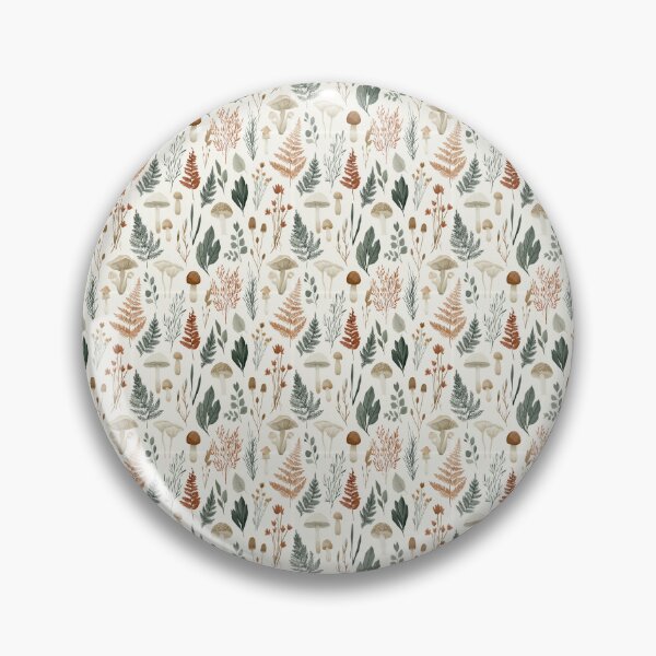 Item preview, Muted Autumn Botanical: Mushrooms & Fern Tapestry designed and sold by TJ Art and Camera.