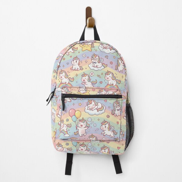 Item preview, Super Cute Kawaii Unicorns designed and sold by FunFitsFactory.