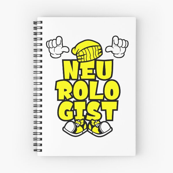 Item preview, NEUROLOGIST  - WORK Cartoon Character Bold Retro designed and sold by NFTWords.