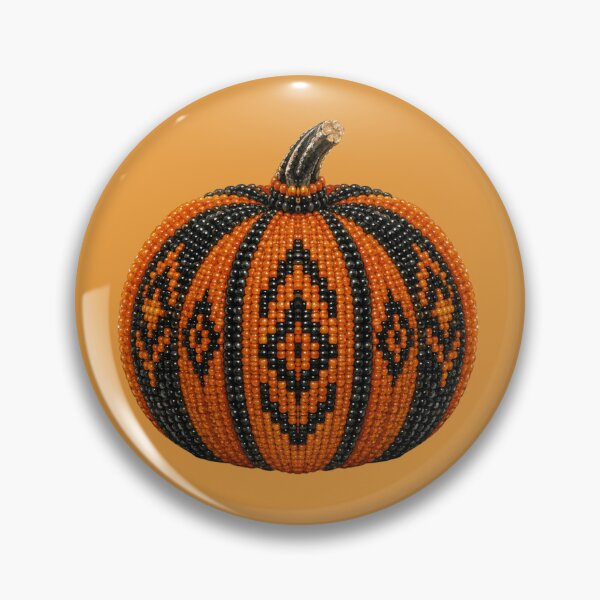 Item preview, Beaded Pumpkin designed and sold by AllisonExchange.