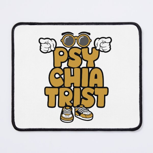 Item preview, PSYCHIATRIST - PROFESSIONS typography Character Bold Funny designed and sold by NFTWords.