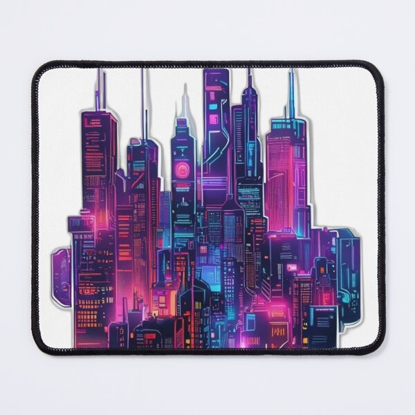 Item preview, Cyberpunk City Graphic Art designed and sold by omurwest.