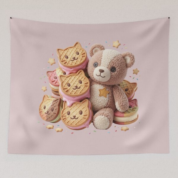Item preview, Cookie Cat & Plush Bear 3D Kawaii - Steven Universe  designed and sold by 0Zetgest.