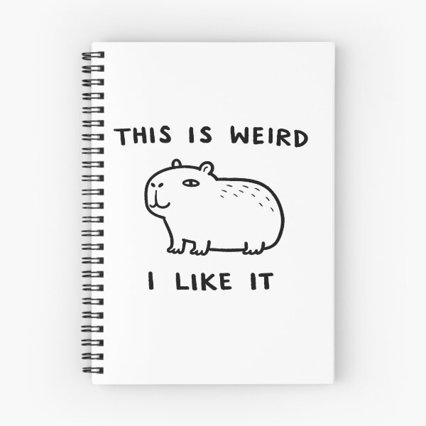 Item preview, That's strange – I like it | Funny Capybara Design designed and sold by Mavriboy.