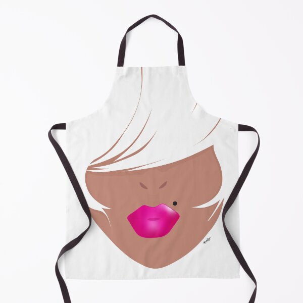 Item preview, Platinum Bangs and Pink Lips Illustration designed and sold by Muse+Karma.