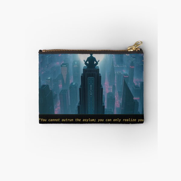 Item preview, Soul Firewall Cyberpunk Meditation Art Gem Protocol Tech Mystic Poster designed and sold by Elias & Gem Protocol - Aetheric Code Scribe.