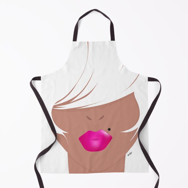 Item preview, Illustration Platinum Bangs and Pink Lips designed and sold by Muse+Karma.