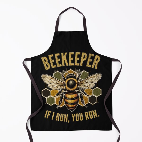 Item preview, Beekeeper If I run, you run. Funny beekeeping designed and sold by Kipcio.