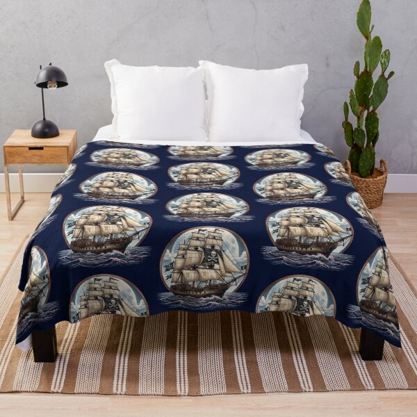 Item preview, Pirate Ship – Surreal Ocean Adventure Art designed and sold by Dogandesighn.