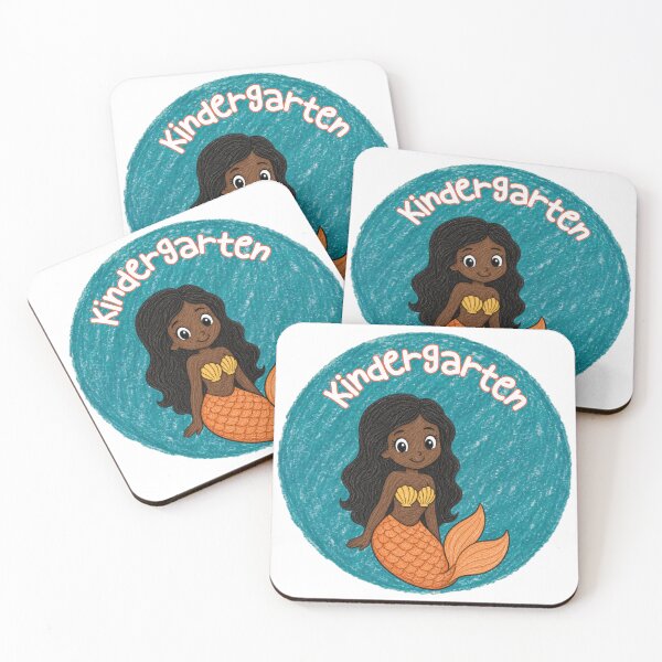 Item preview, Kindergarten Mermaid Girl Cute Back to School Teacher Student Ocean Sea Life Cartoon designed and sold by MaxMeadowsTees.