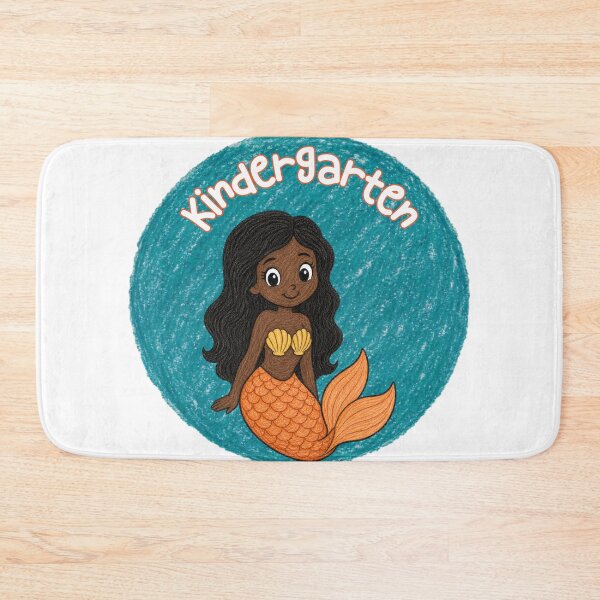 Item preview, Kindergarten Mermaid Girl Cute Back to School Teacher Student Ocean Sea Life Cartoon designed and sold by MaxMeadowsTees.
