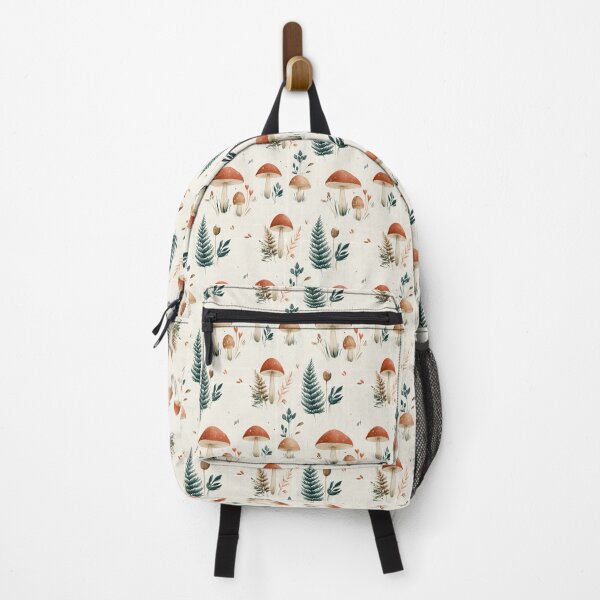 Item preview, Early Fall Woodland: Red Toadstool Botanical Print designed and sold by TJ Art and Camera.