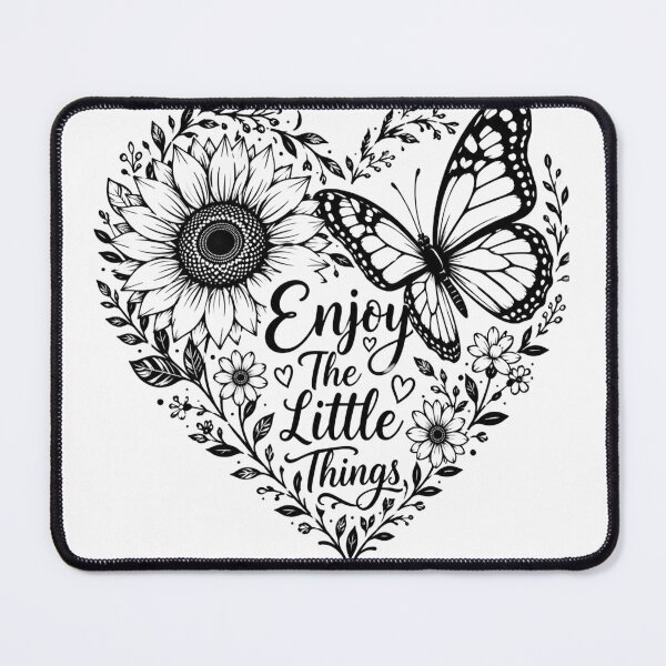 Item preview, hearts, flowers, butterfly designed and sold by TeesNTatts.